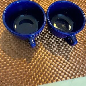 Set of (2) Colbalt blue Mug